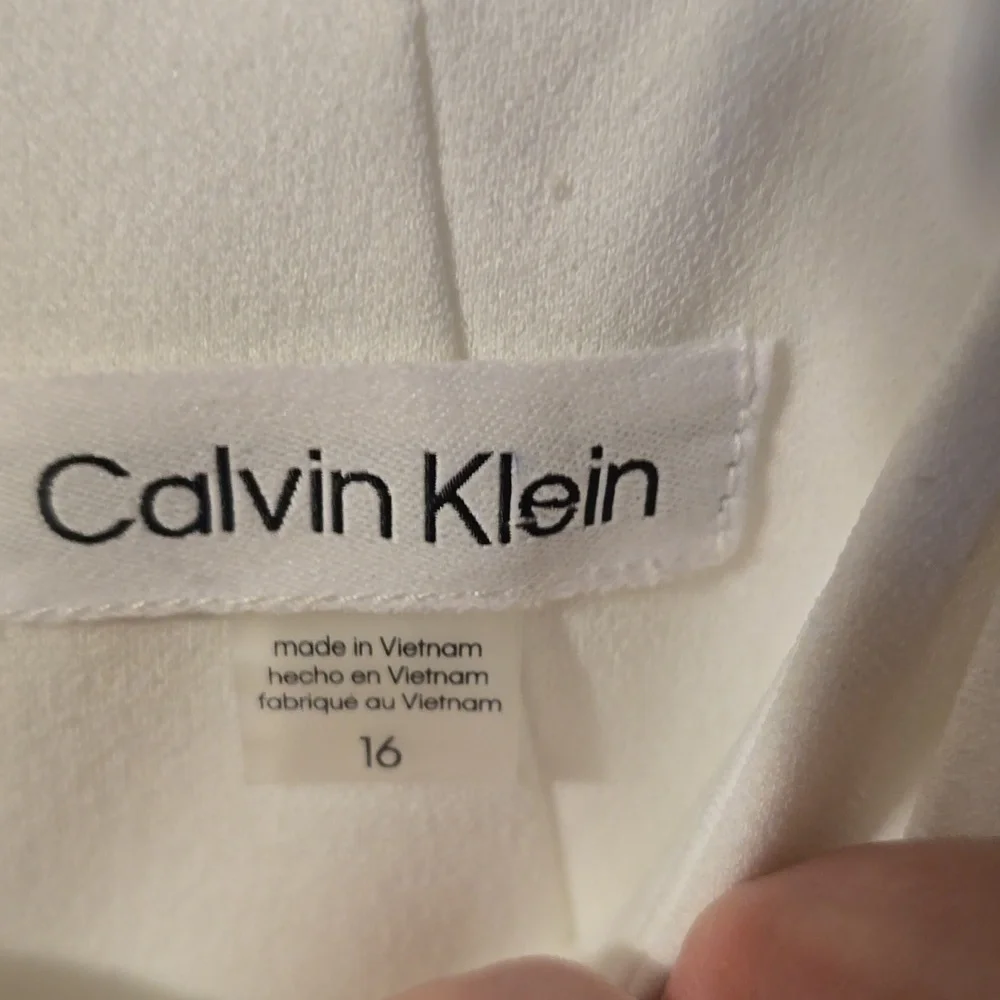 Calvin Klein Women's White Dress - Picture 6 of 8